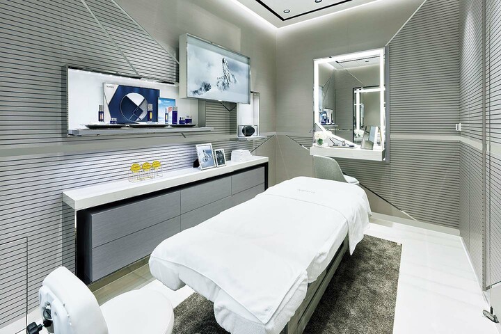 「ラ・プレリー ブティック」のトリートメントルーム