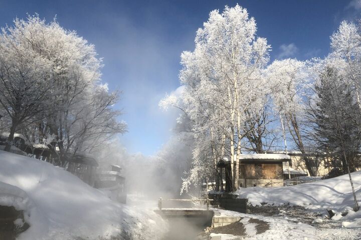川湯温泉の温泉川