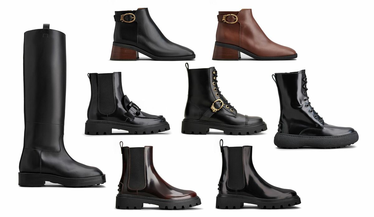 美品〉TOD'S トッズ【22.5cm】サイドジップ ショートブーツ 黒