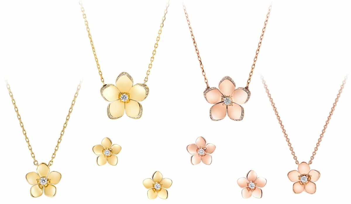 花モチーフ モアサナイト　ワイルドフラワー 　グラフ　クリスマスプレゼント グラフ】花々の美しさを極上ダイヤモンドで表現した新ジュエリー「ザ