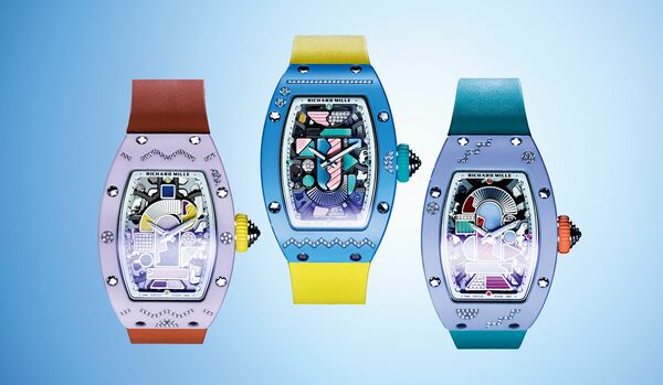 【リシャール・ミル】カラーセラミックスにジェムセッティングを施した、類まれなるジュエリーウォッチが誕生!