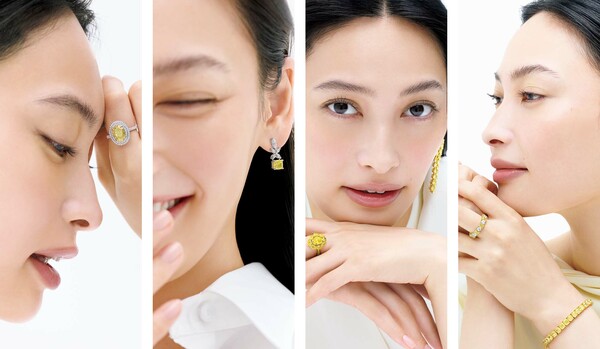 ティファニー、グラフ、ピアジェなど…大政 絢さんが纏う「イエローダイヤモンドジュエリー」８選