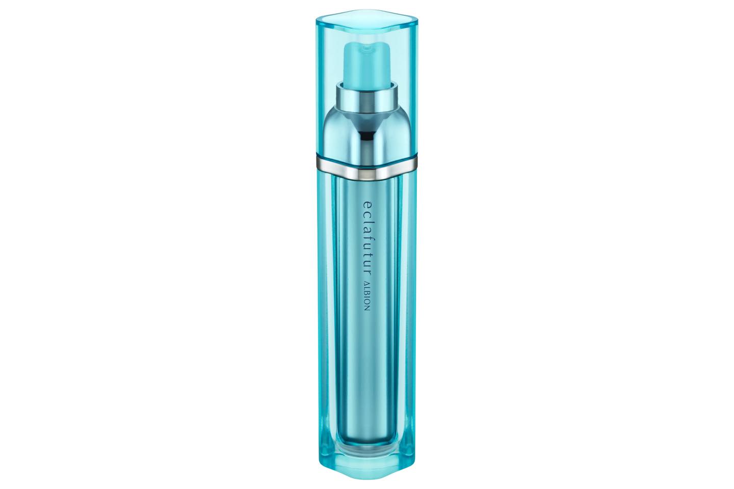 アルビオン エクラフチュール d 60ml ¥14,000、40ml ¥10,000(40ml レフィル ¥9,500、60ml レフィル ¥13,500)
医薬品技術のデリバリーシステムを応用して作られた「エクラフチュール d」。厳選した美容成分を肌のすみずみに効果的に届け、日々受ける肌ダメージを素早く修復する美容液です。驚くほどの浸透で、使用後すぐに肌はつるんとして、翌朝の滑らかな肌にも感動します。