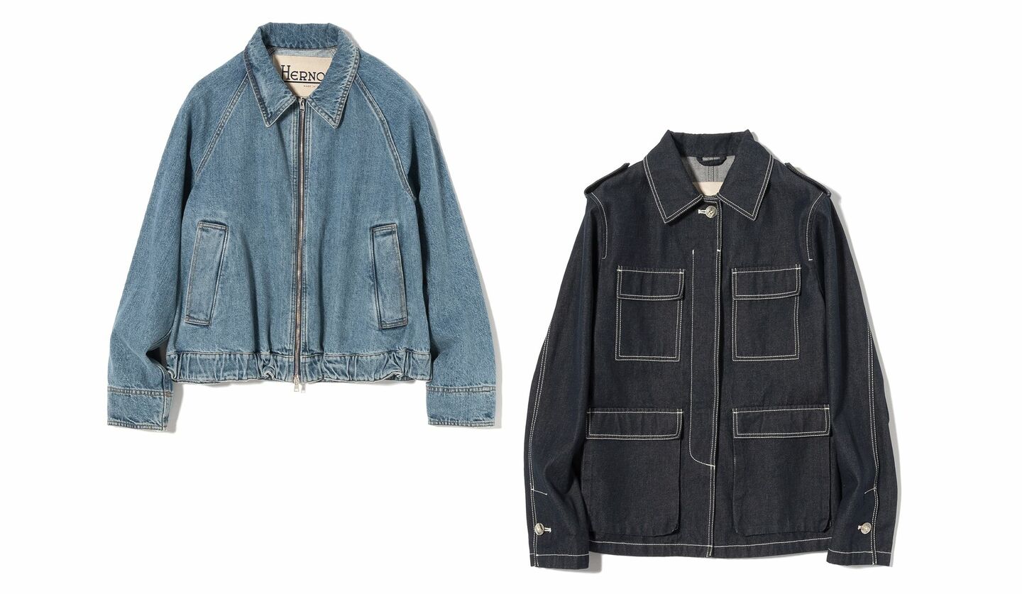 「ヘルノ」のデニムウエア