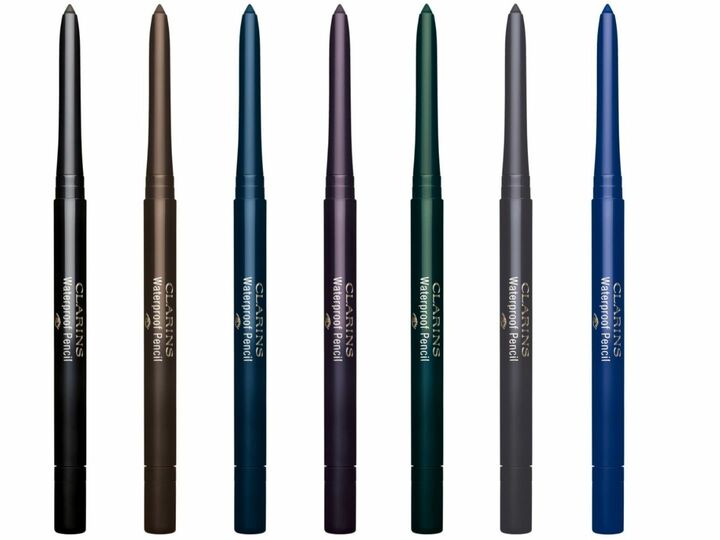 クラランス アイライナーペンシル WP(左から01、02、03、04、05、06、07) ¥2,750(*07は製造販売終了)