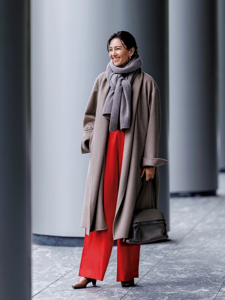 冬コーデ_1,パンツ_1,コート_1