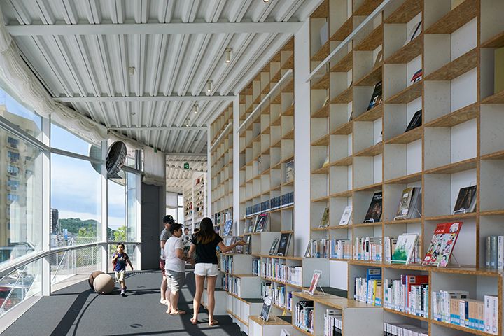 5つの箱からなる太田市美術館・図書館