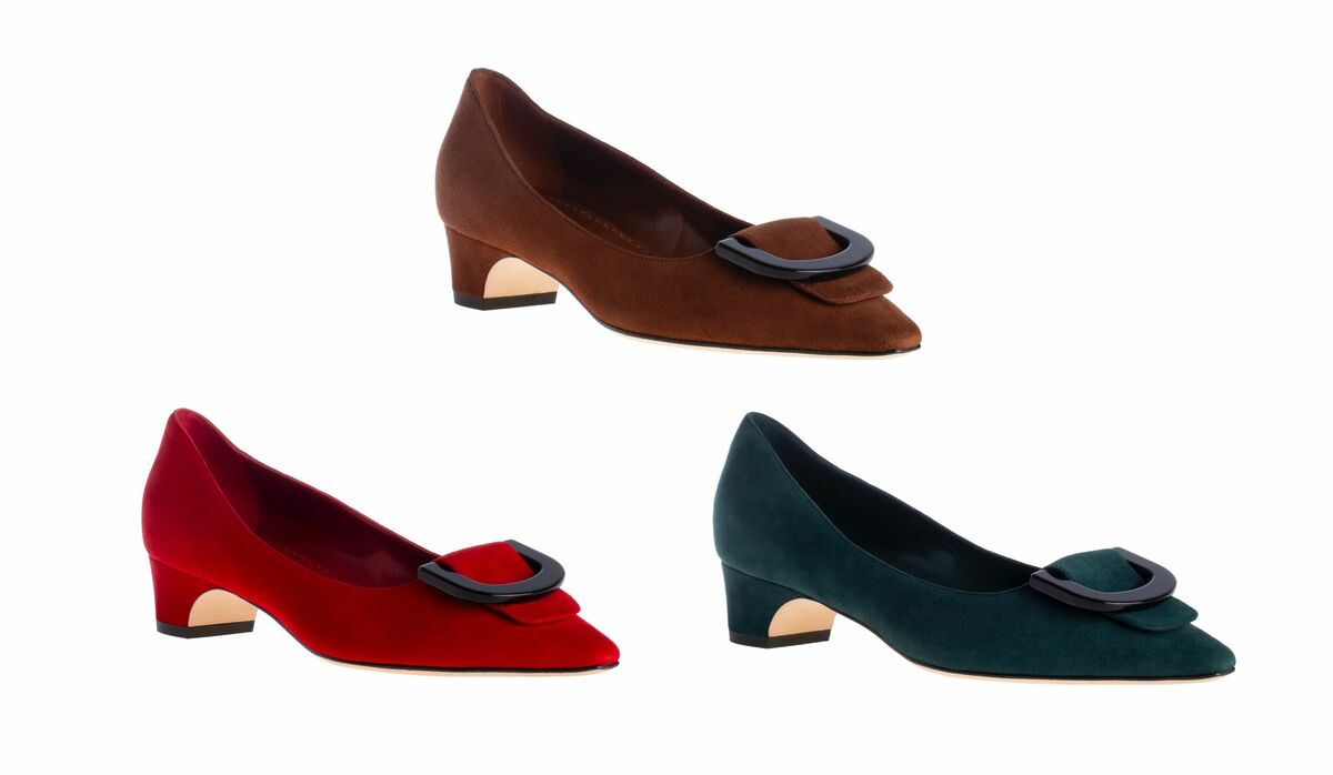 【niconico】マノロブラニク マノロ ブラニクより1960年代のエレガンス漂う新作が登場｜秋色を纏っ