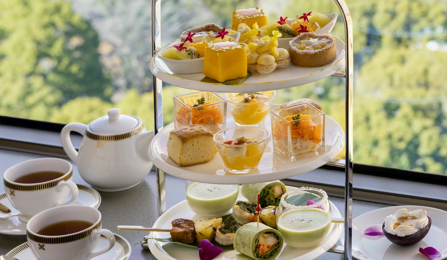 「帝国ホテル 東京」の「Sunny Fruits Afternoon Tea」の画像