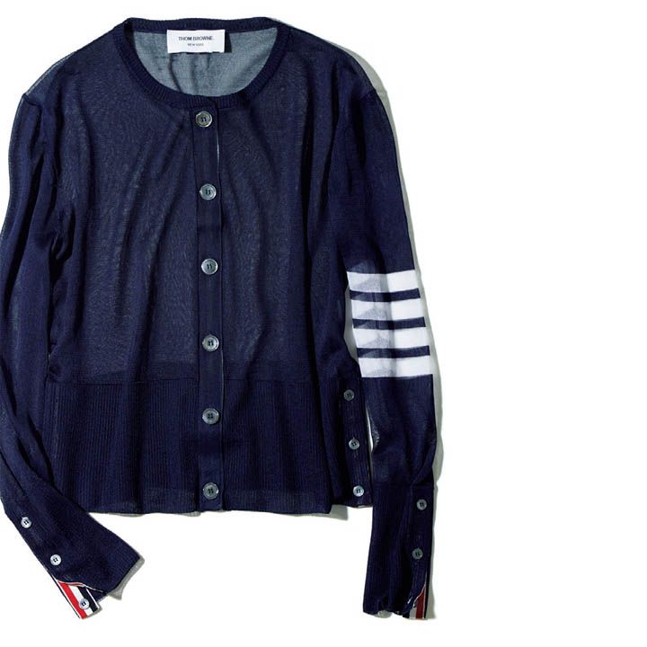 カーディガン¥144,000(トム ブラウン 青山)