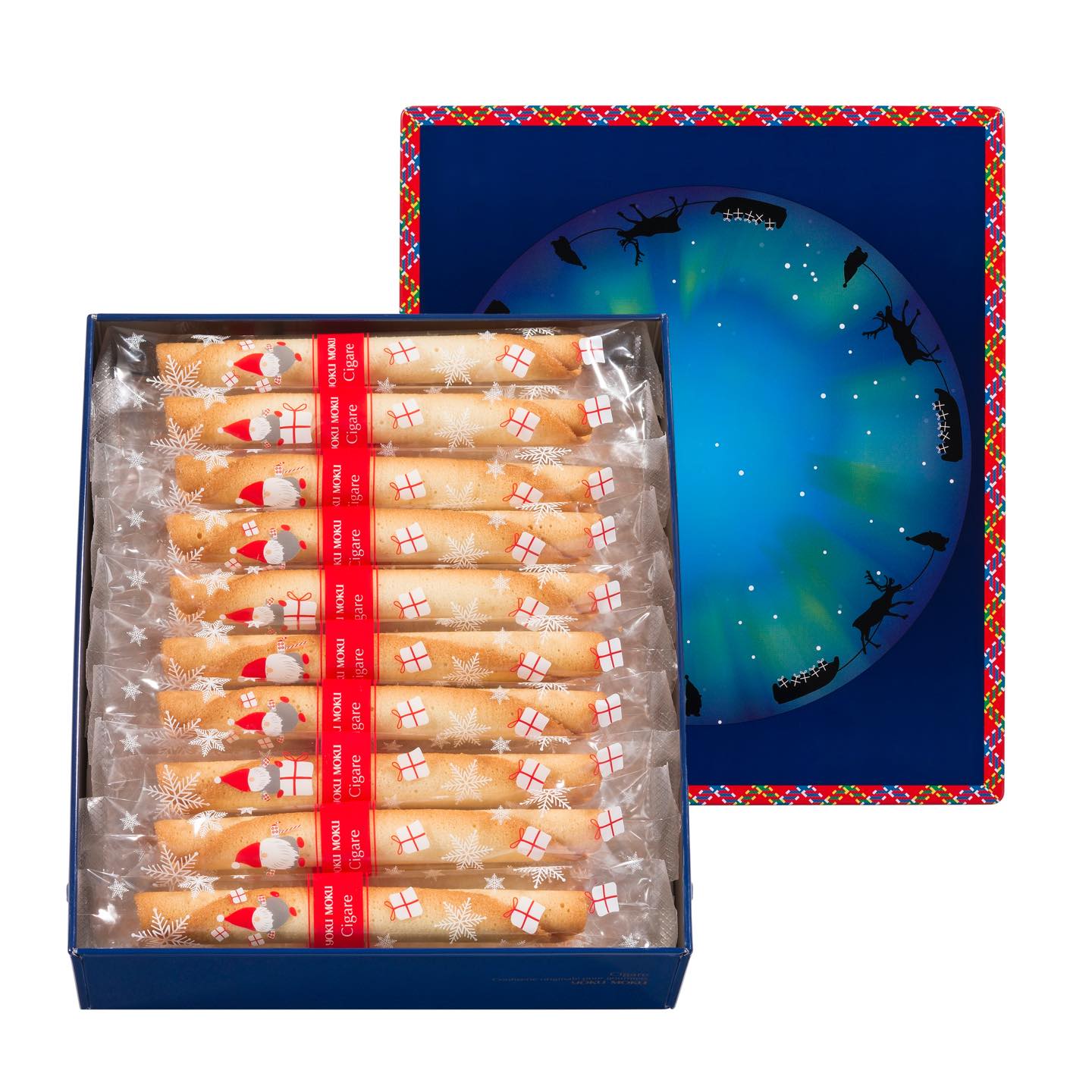シガール(クリスマスデザイン缶)20本入り ¥1,620(税込)