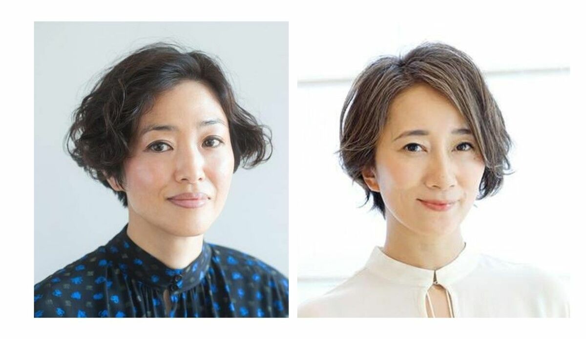 40代「面長」さんのための「ショート×前髪なし」スタイル5選