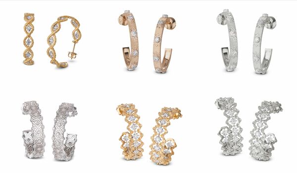 ブチェラッティを象徴する４つのジュエリーコレクションに新作が登場｜気品溢れるフープイヤリングに注目
