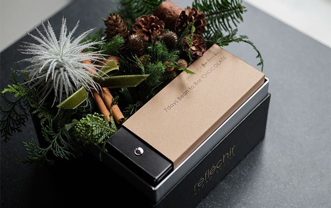 ラ ボワット ショコラ 「ノエル ～エア～」　[W20×D20×H16cm] ￥12,000（税別）