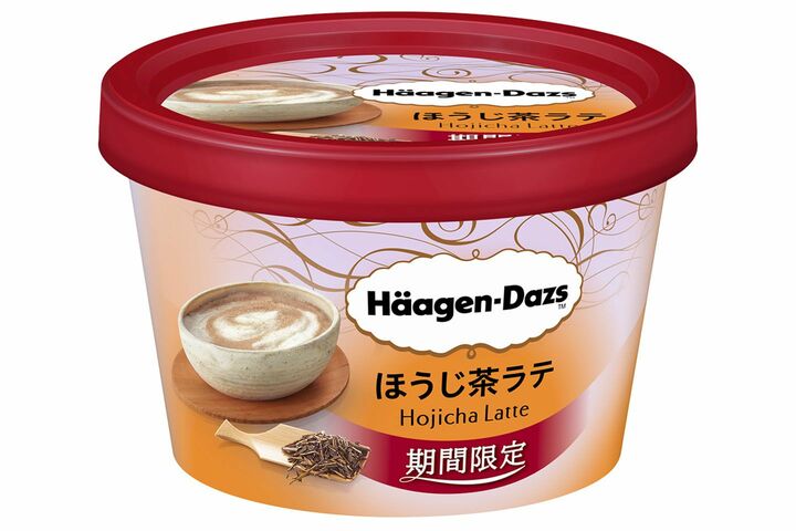 ミニカップ「ほうじ茶ラテ」(期間限定)¥295(税抜)