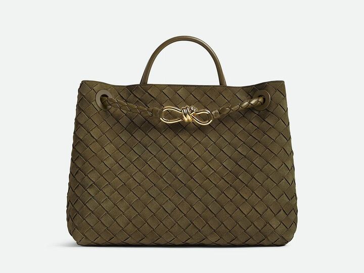 「ボッテガ・ヴェネタ」のバッグ『アンディアーモ』ミディアム