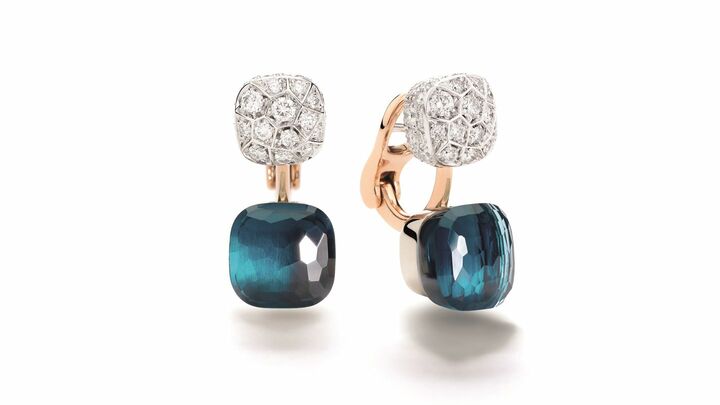 「ポメラート」のイヤリング『ヌード』トワ・エ・モア