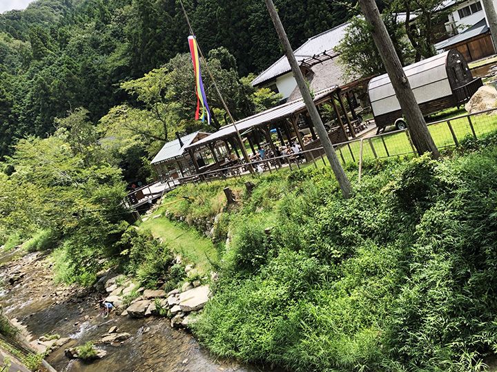 自然豊かなロケーション
