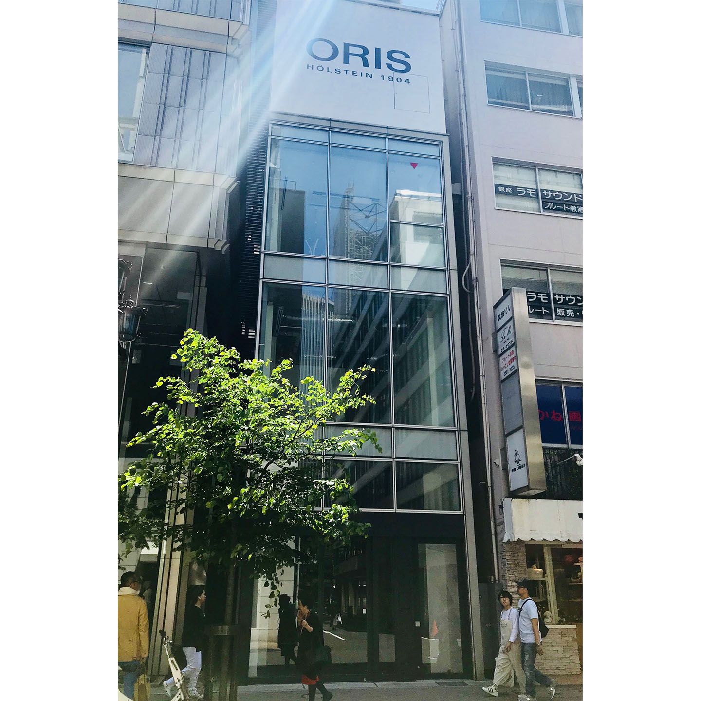 オリス銀座ブティック 外観