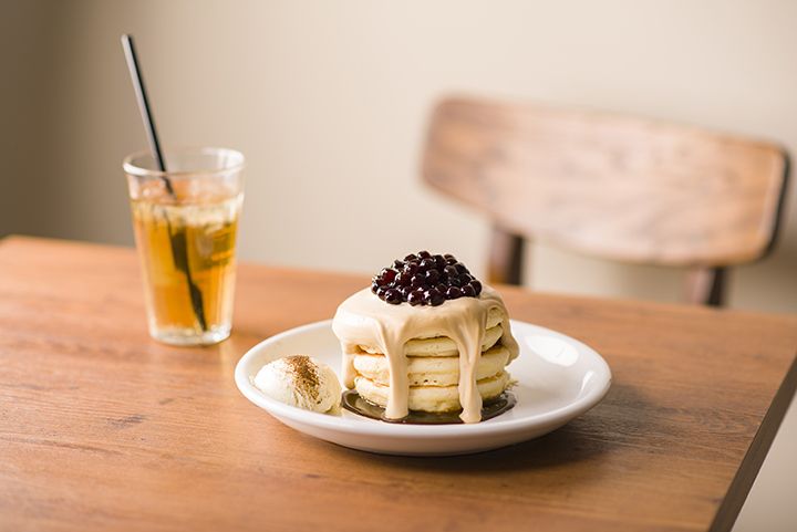 進化系スイーツ「タピオカパンケーキ」