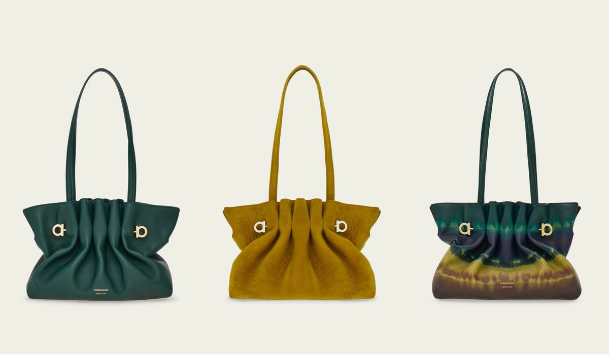 フェラガモより新作「ソフトバッグ」が登場｜ギャザーとガンチーニの