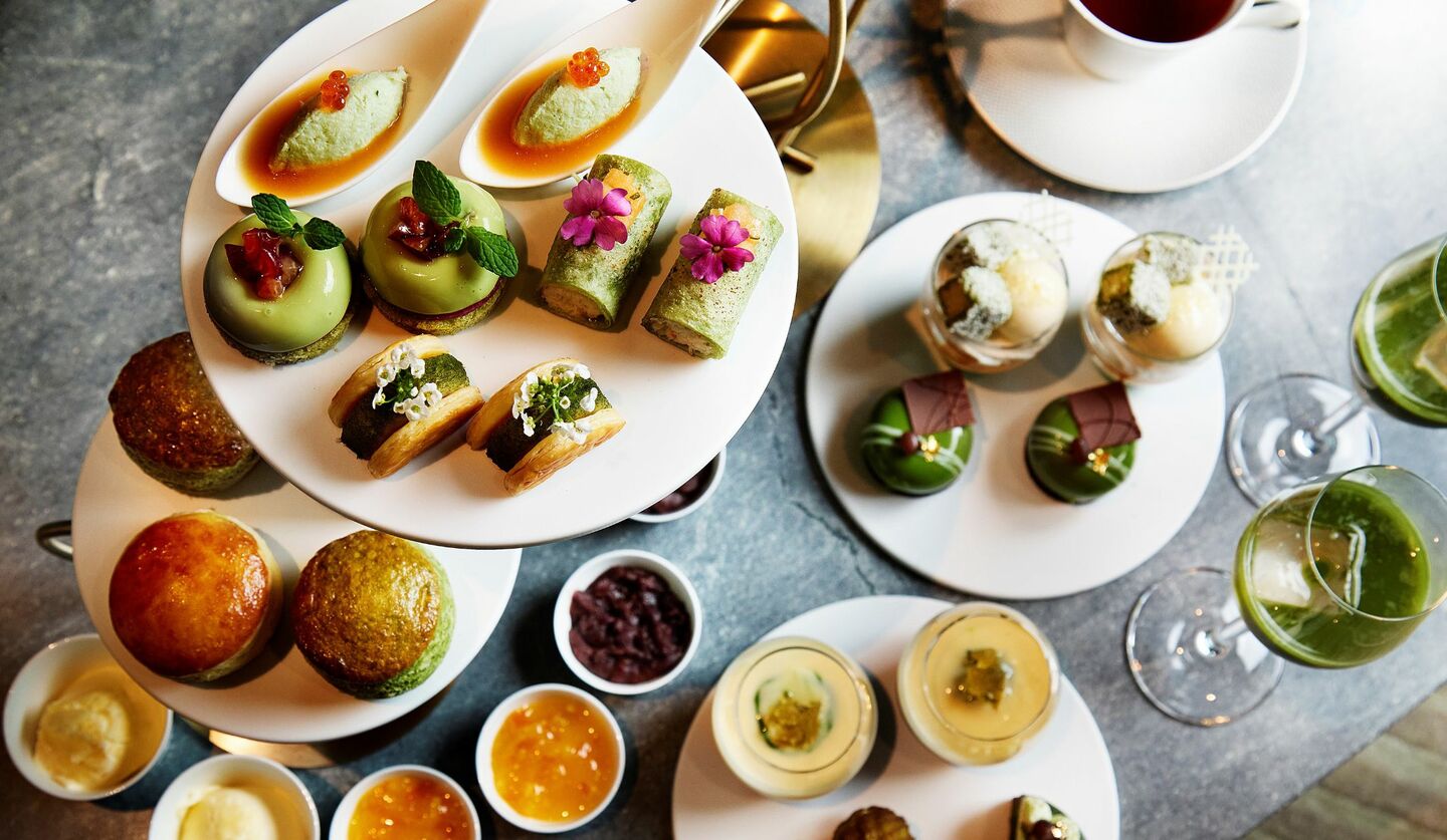 JWマリオット・ホテル東京の「JW抹茶アフタヌーンティー」