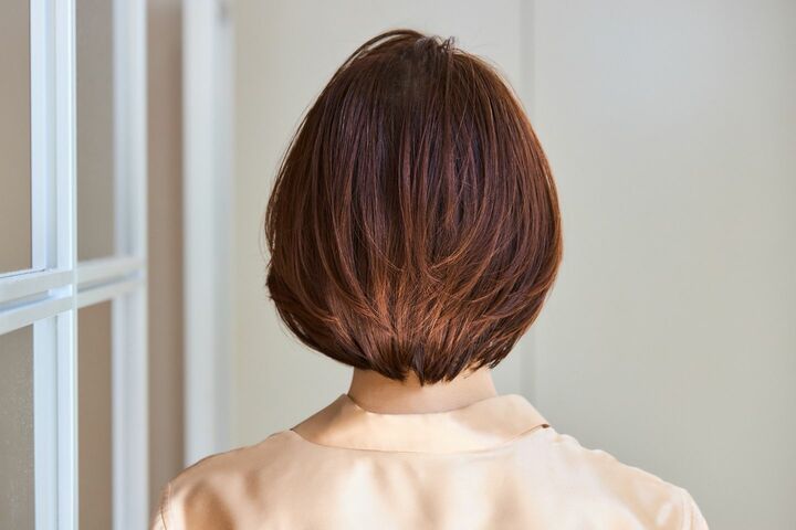 40代　髪型_3,ボブ_3