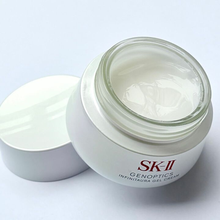 SK-II ジェノプティクス インフィニットオーラ ジェルクリーム 50g ￥21,890【医薬部外品】（4月5日発売）
