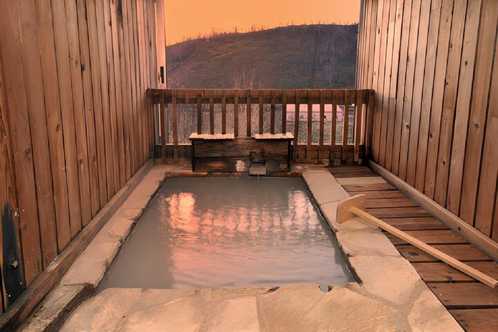 客室の露天風呂