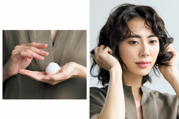 ヘアケア_4,オイル_3,ヘアアレンジ_2,ミディアムヘア_2