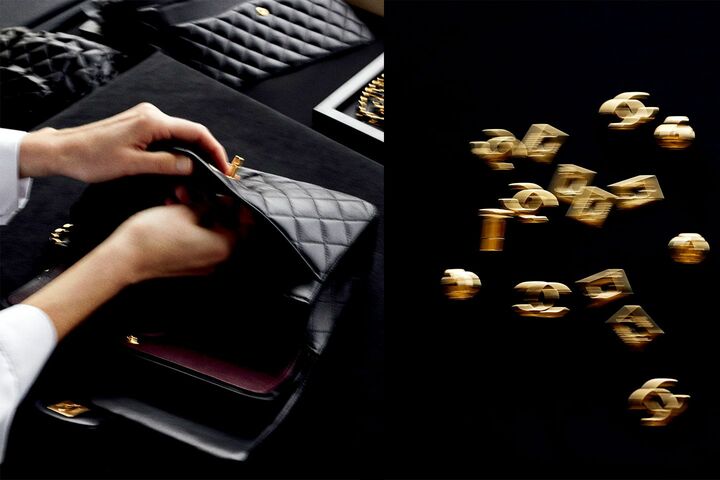 パリ北部にある「シャネル」のメティエダール アトリエのひとつ「アトリエ ドゥ ヴェルヌイユ アン アラット」での製作風景