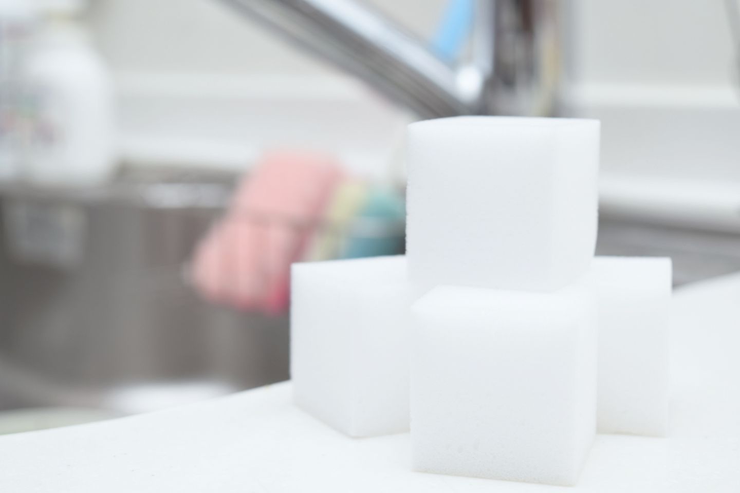 メラミンスポンジを使ってはいけない場所は?