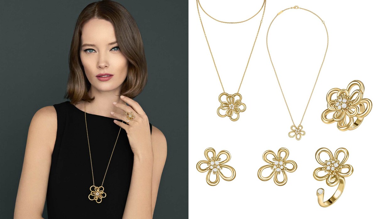 KAORUさんのフラワーレースイヤリング KAORUさんのフラワーレースイヤリング