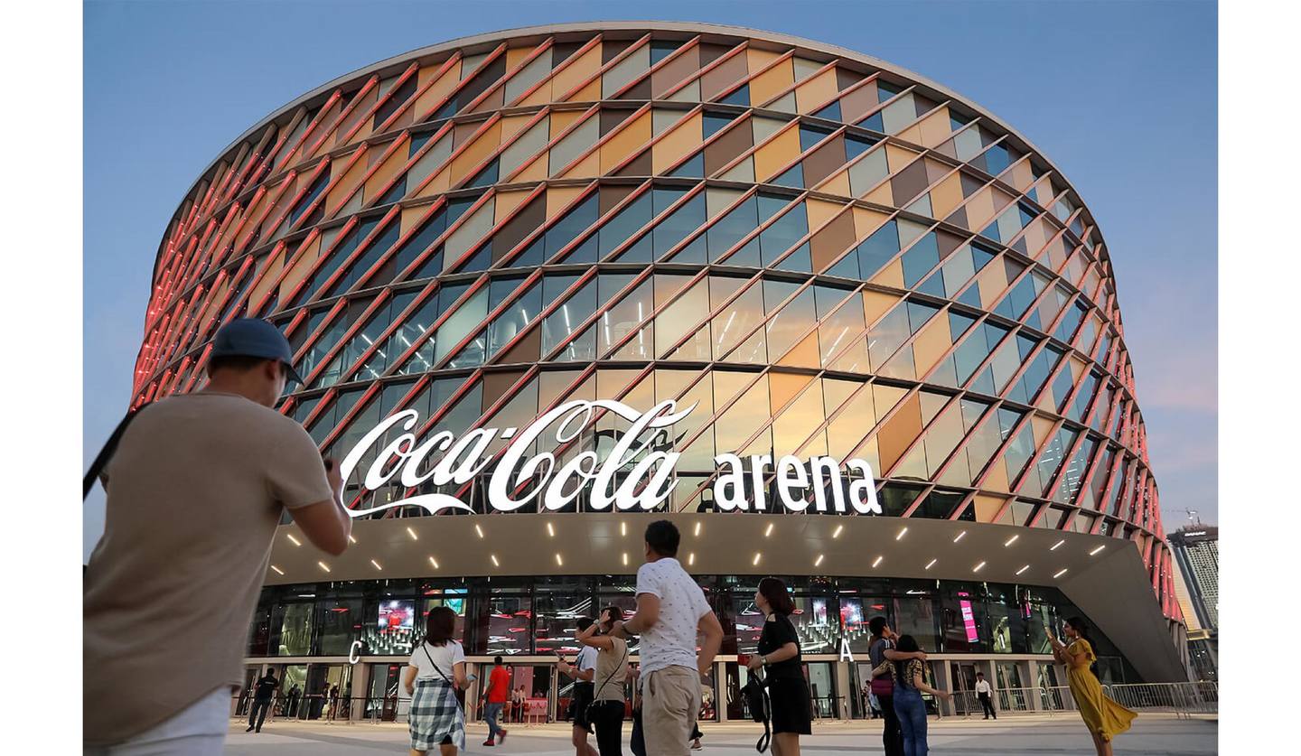 Coca-Cola Arenaの外観