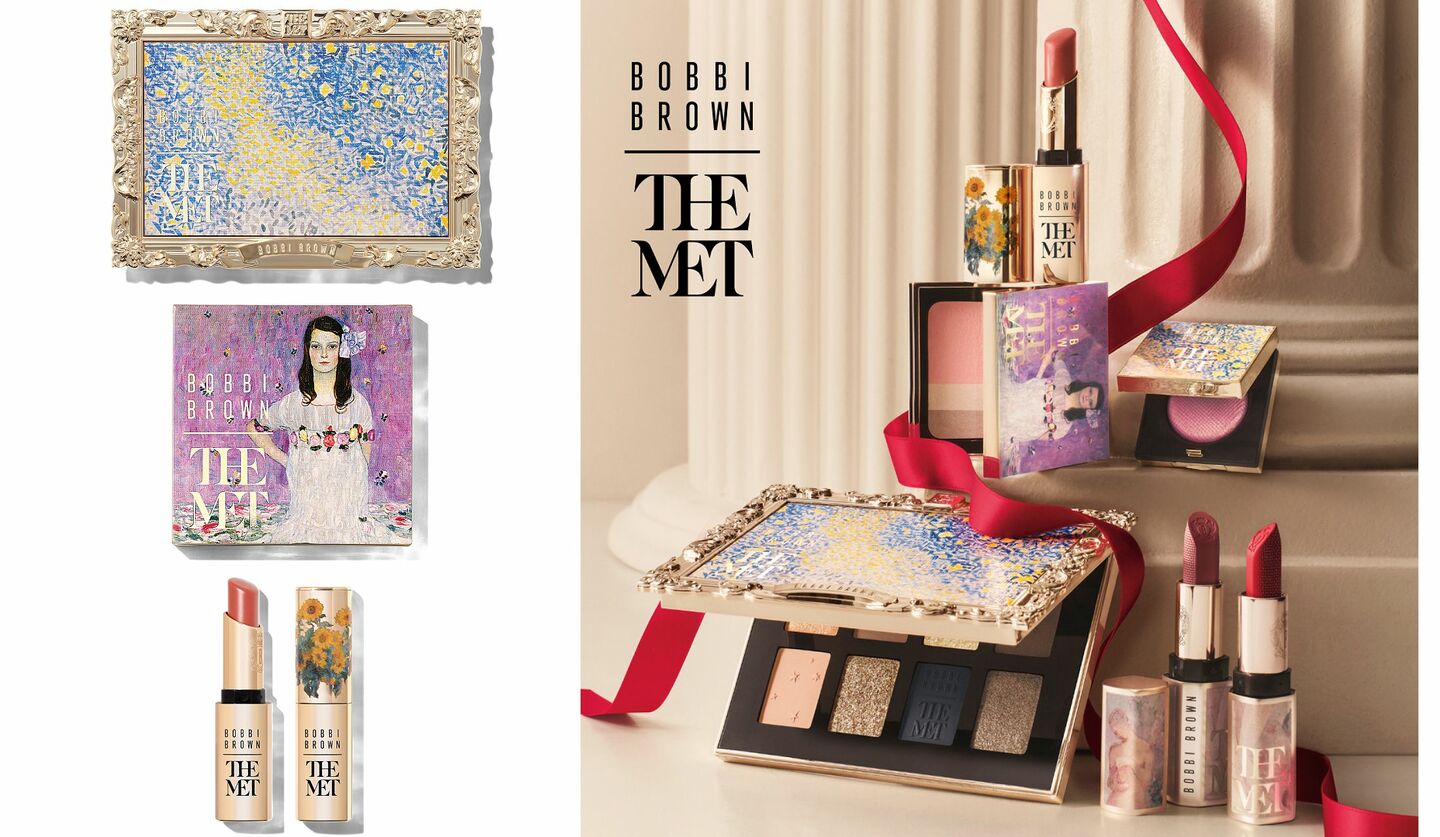 「BOBBI BROWN（ボビイ ブラウン）」× NY・メトロポリタン美術館（The Met）とのコラボレーションによるホリデーコレクションのアイテム画像