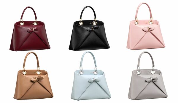 ディオールより新作バッグが登場|メタリックな輝きを添えたボウが存在感を放つ!