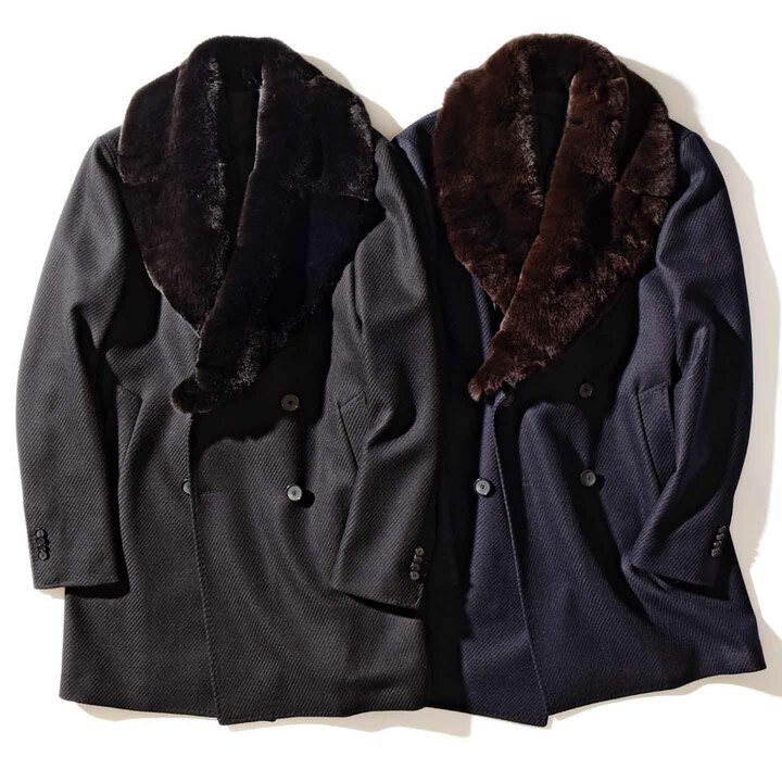 ファー付きのコートが着たい！「タリアトーレ」のピーコートで最上級のラグジュアリーと温もりを！ | MEN'S Precious（メンズプレシャス）