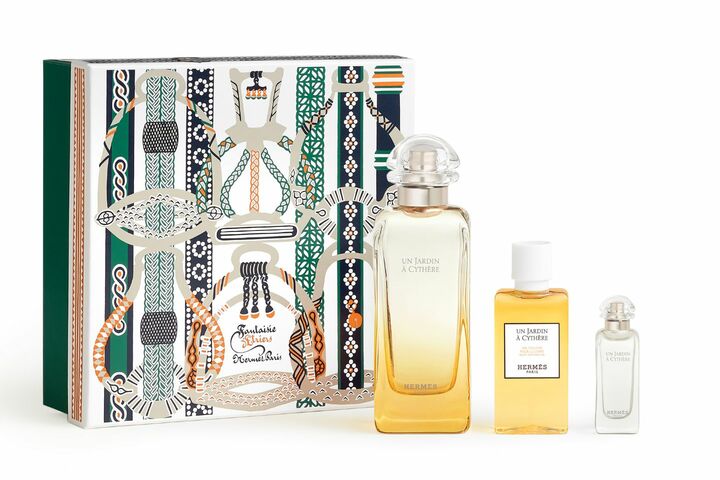 シテールの庭 ￥20,570（オードトワレ ナチュラルスプレー 100ml、デラックスレプリカ 7.5ml、シャワージェル 40ml）