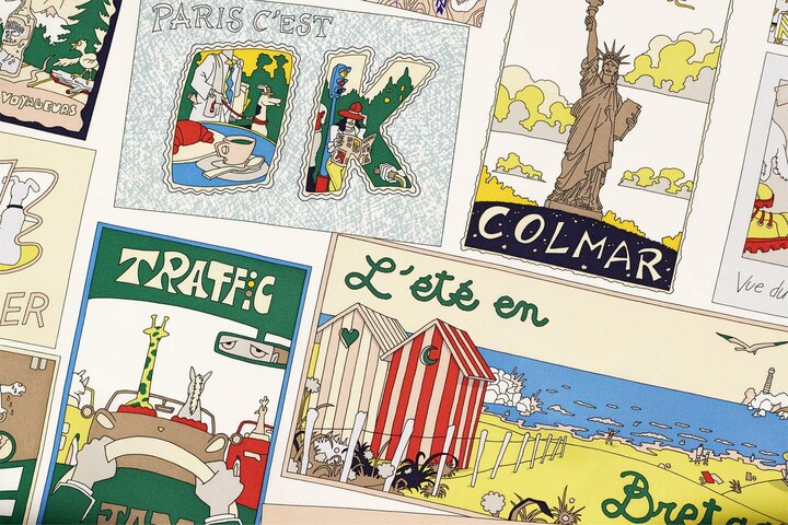 エルメスのカレ 90『お気に入りの場所』