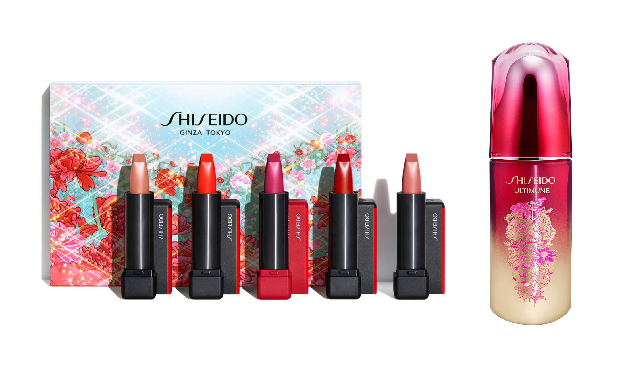 SHISEIDO（資生堂）×クリスマスコフレ2019】ミニリップの5色セットなど