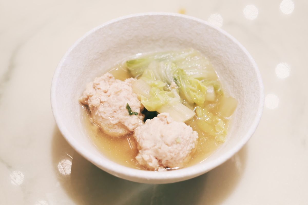 柚子の風味が効いたさっぱりとした味わい