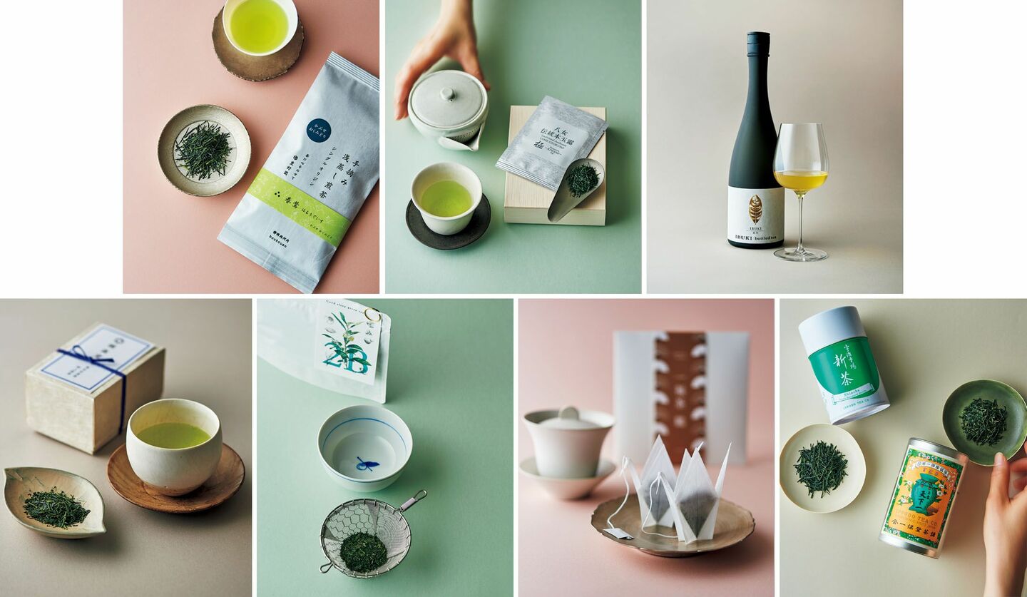 極上のお茶時間のためにセレクトされた日本茶7種