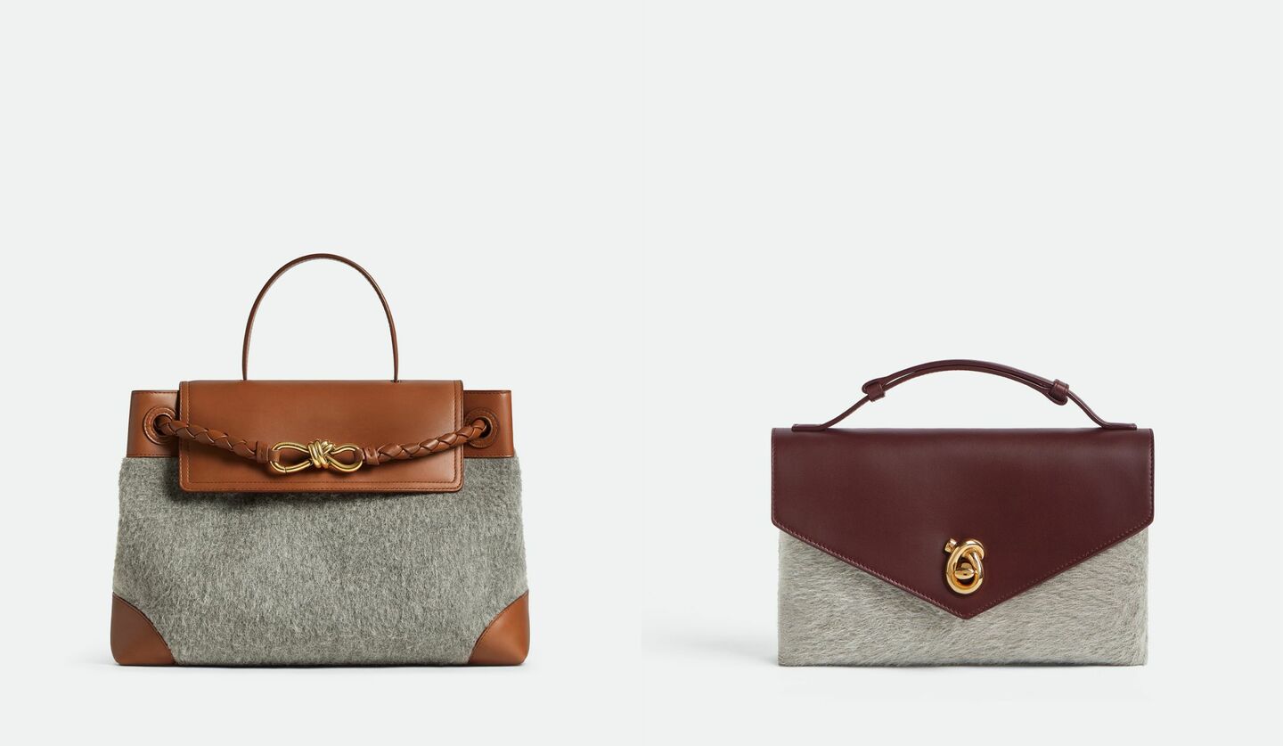 ボッテガ・ヴェネタの人気バッグにフェルト素材が登場