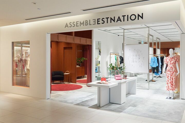 「アッセンブルエストネーション」ギンザシックス店