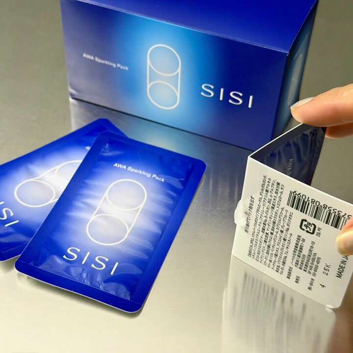 SISI AWA スパークリングバブル 8枚入り ￥3,960