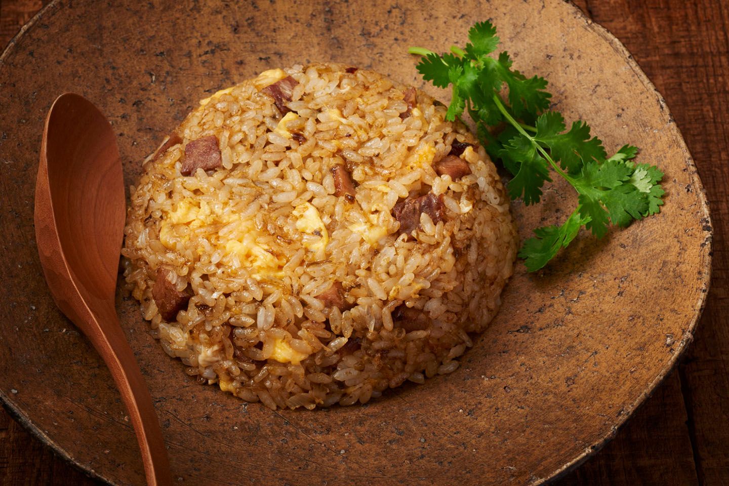和風黒チャーハン「ごはんですよ!チャーハン」