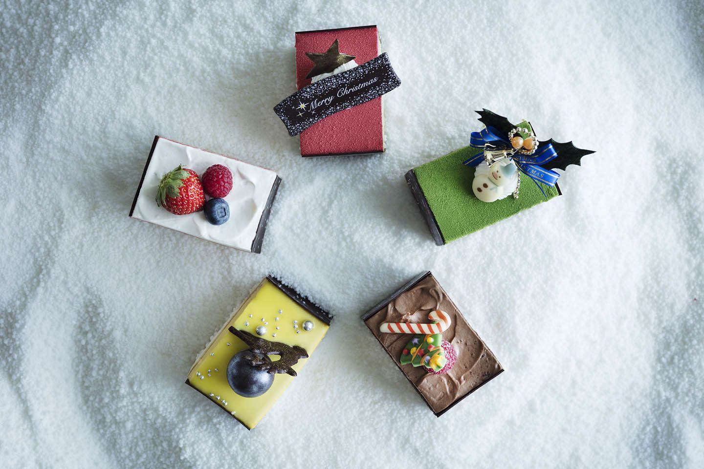 「アソートクリスマスケーキ~『サンタが街にやってくる』~」¥5,500