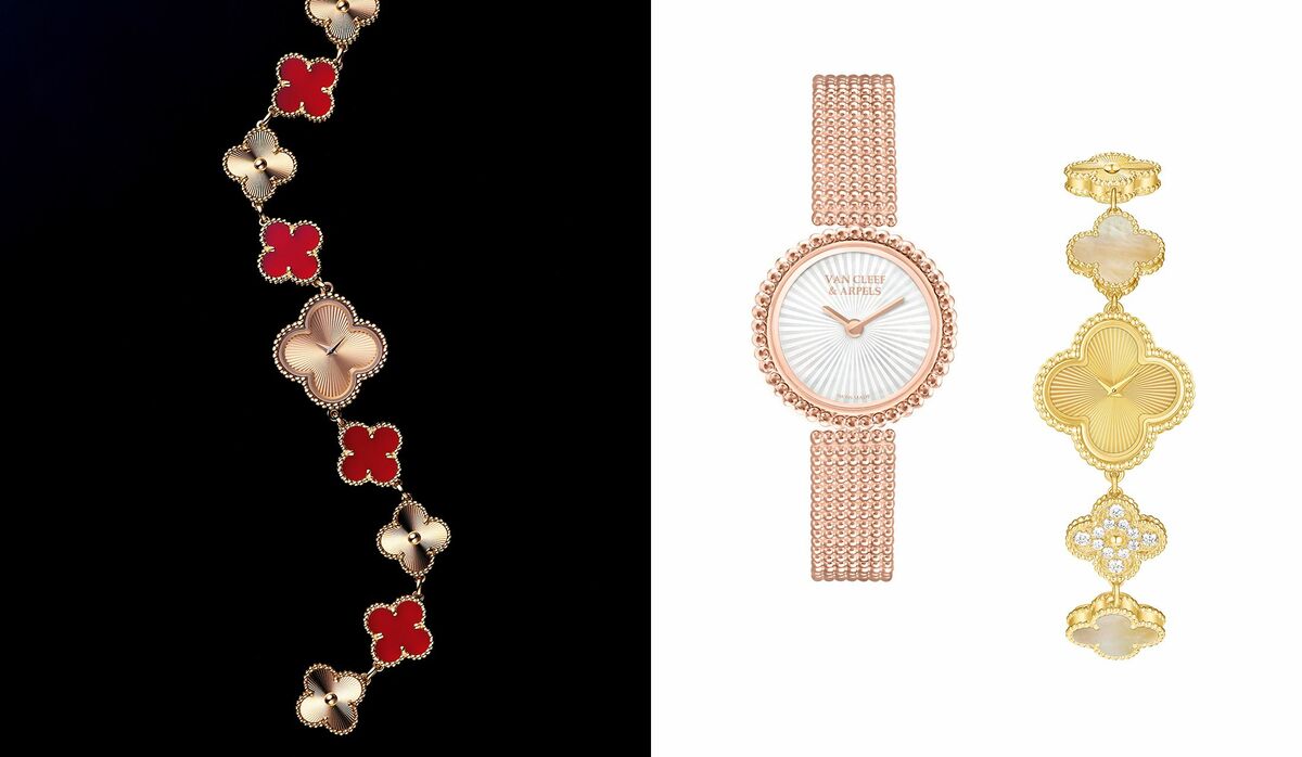 メンテナンス済　ヴァンクリーフ&アーペル　スウィートアルハンブラ ブレスレット スウィート アルハンブラ ブレスレット 18K イエローゴールド