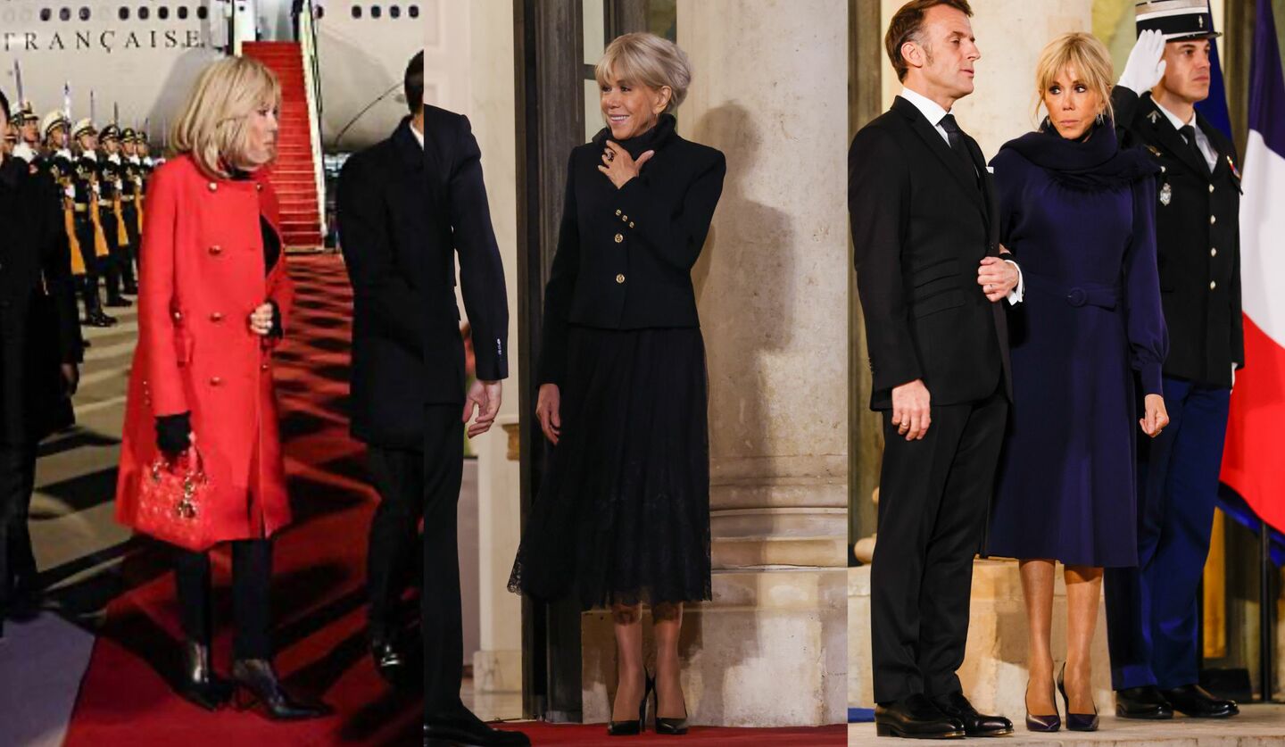 「ブリジット・マクロン」のフェミニンな冬コーデ3選