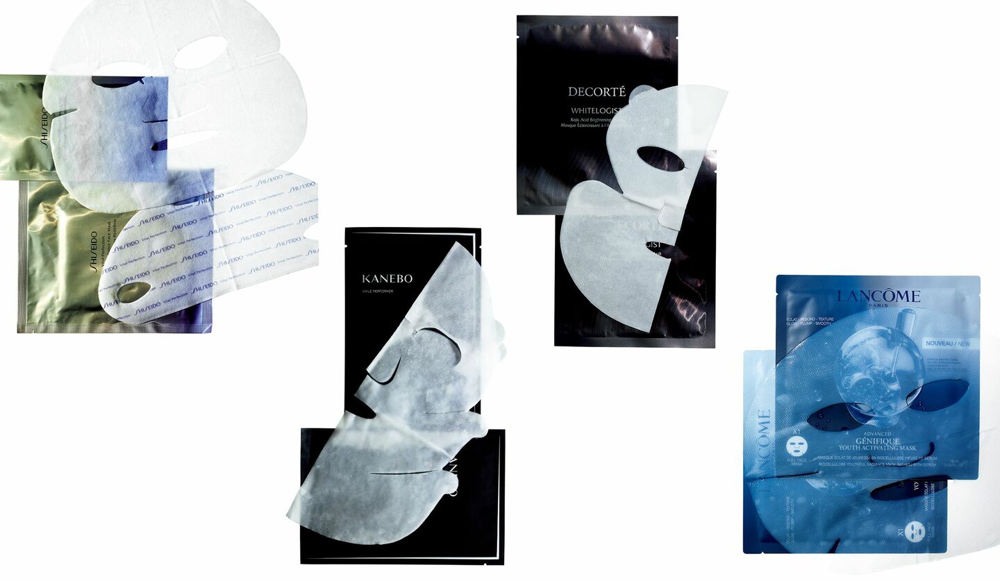 シートの素材や形、美容液が進化したシートマスクの写真